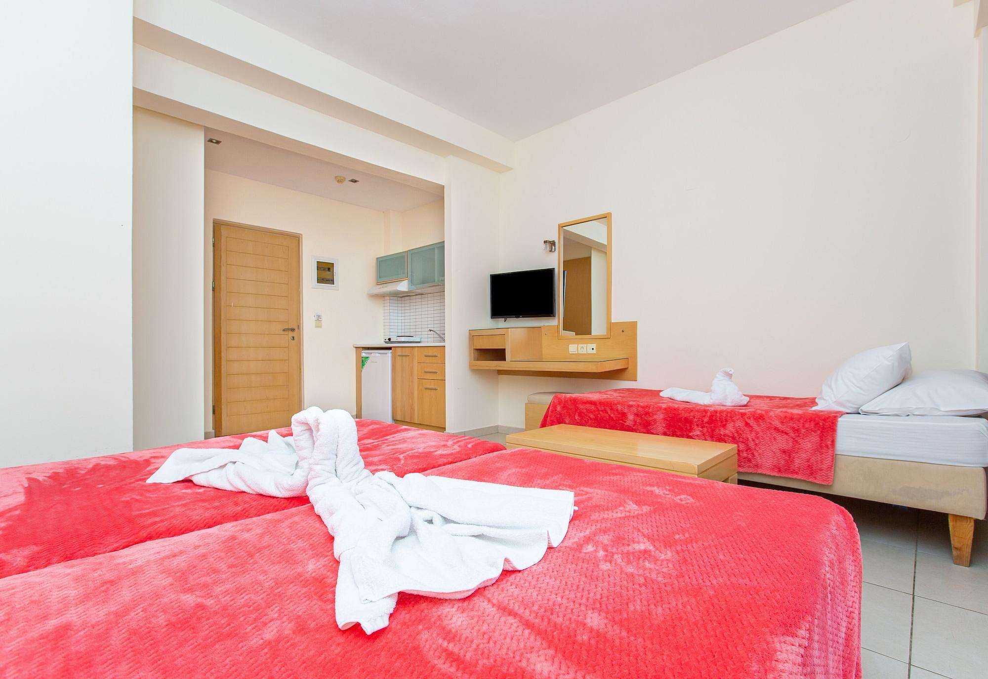 Hermes Hotel Malia Exterior foto