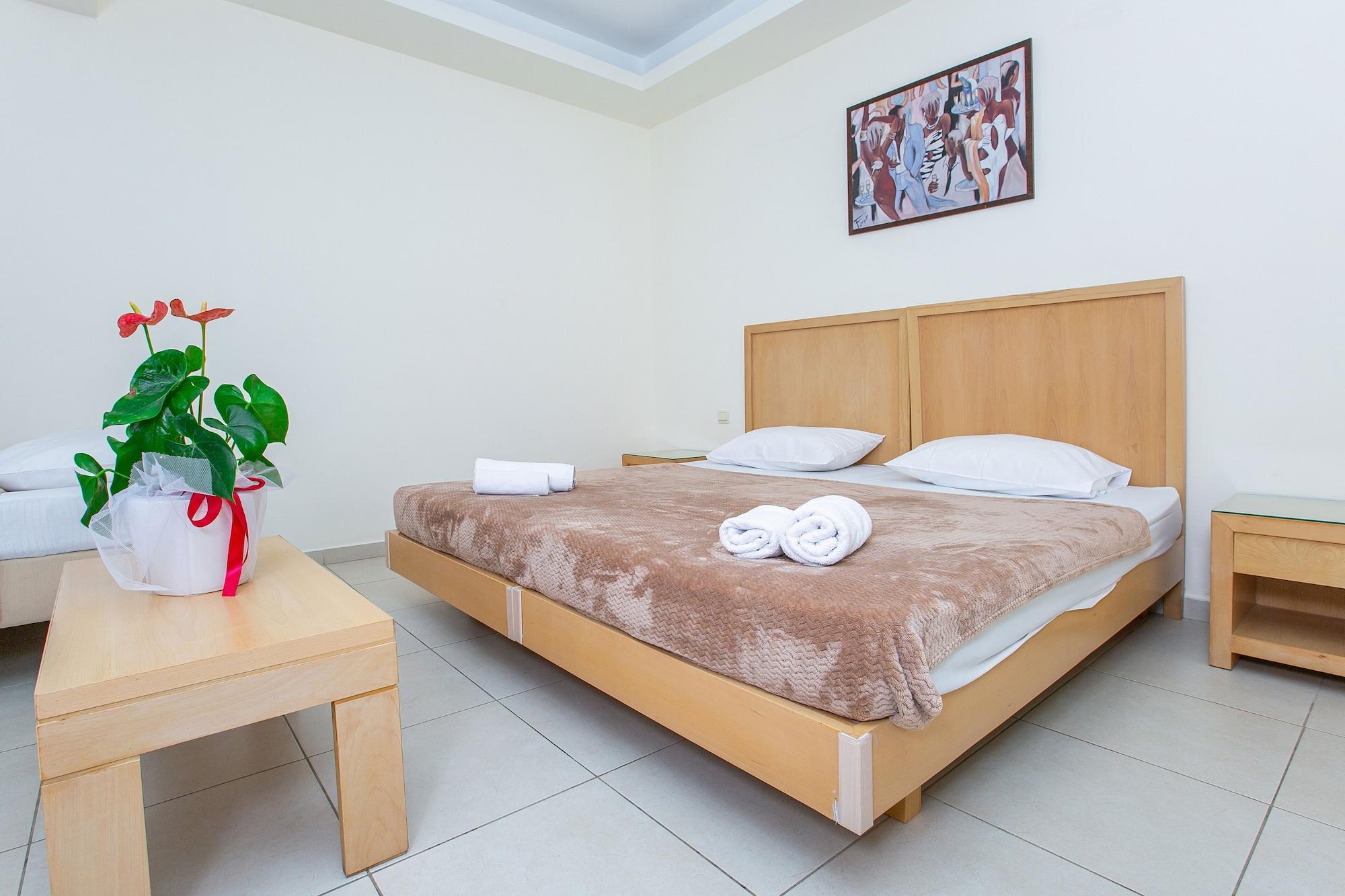 Hermes Hotel Malia Exterior foto