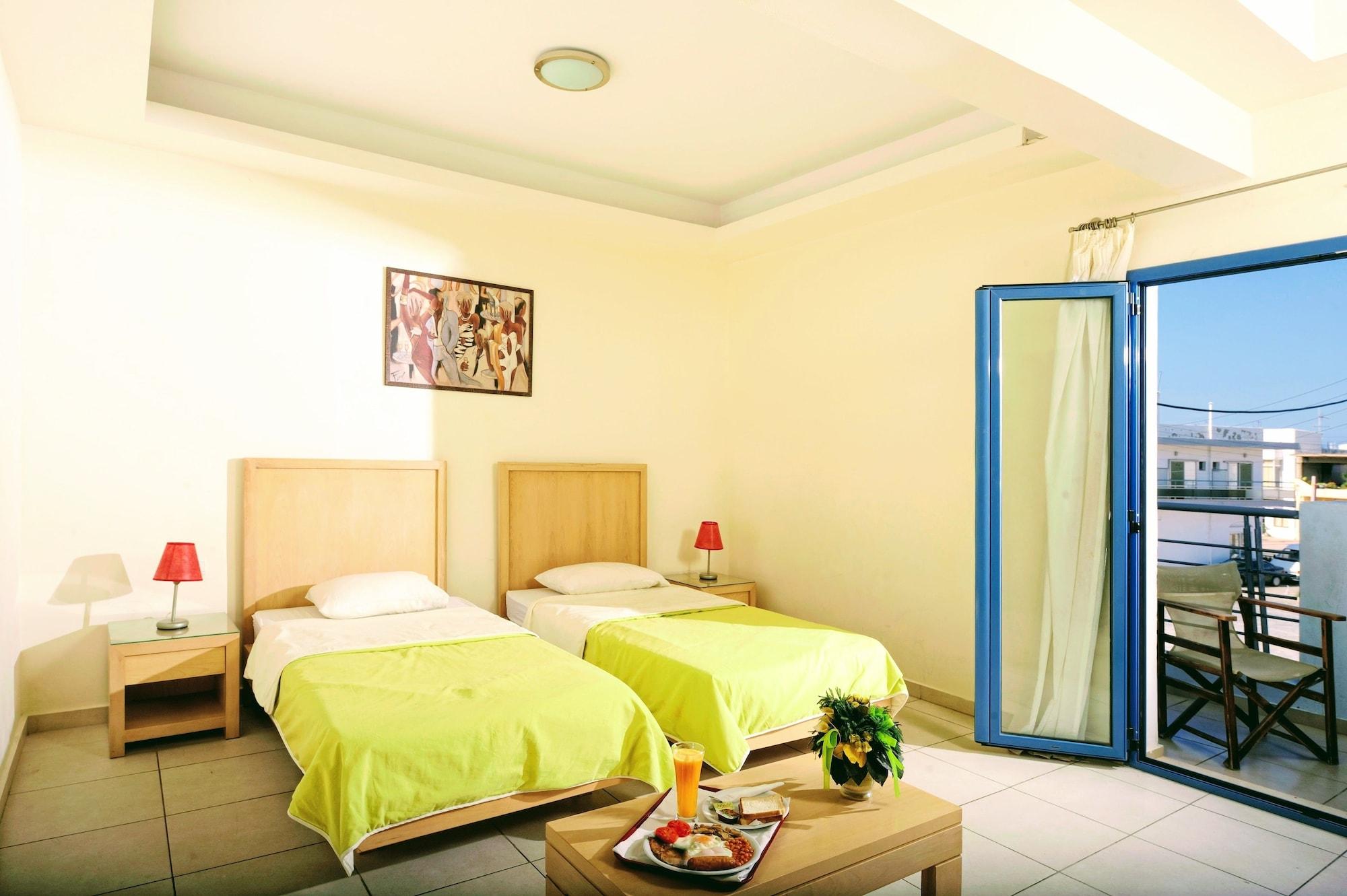 Hermes Hotel Malia Exterior foto